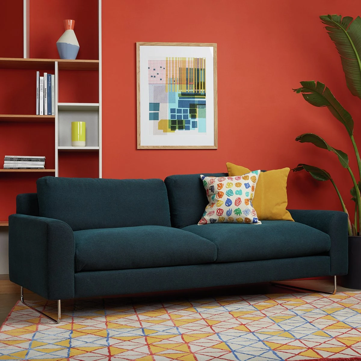 Habitat Lyle Leather 2 Seater Sofa - Tan Habitat Lyle Leather 2 Seater Sofa - Tan -Habitat Furni Sales 9325171 R Z001C