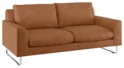 Habitat Lyle Leather 2 Seater Sofa - Tan 6 Habitat Lyle Leather 2 Seater Sofa - Tan -Habitat Furni Sales 9325171 R Z008A
