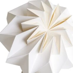Habitat Kura Origami 36cm Paper Shade - White -Habitat Furni Sales 9332487 R Z003A