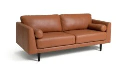 Habitat Jackson Leather 3 Seater Sofa - Tan -Habitat Furni Sales 9335147 R Z002A
