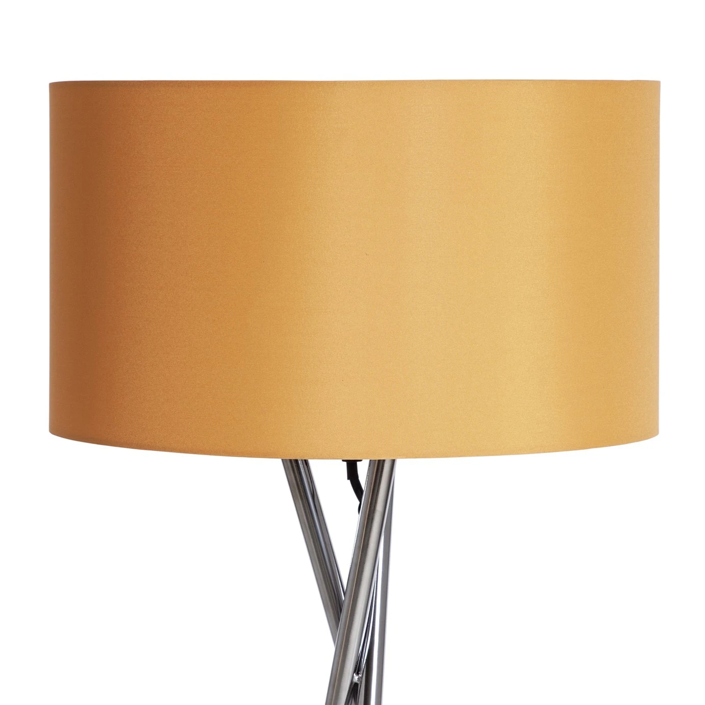 Habitat Tripod Floor Lamp - Mustard and Chrome Habitat Tripod Floor Lamp - Mustard And Chrome -Habitat Furni Sales 9336335 R Z005A