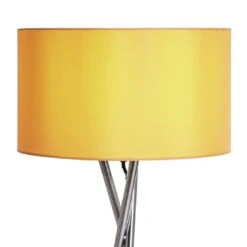 Habitat Tripod Floor Lamp - Mustard And Chrome 5 Habitat Tripod Floor Lamp - Mustard And Chrome -Habitat Furni Sales 9336335 R Z006A