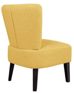 Habitat Delilah Fabric Cocktail Chair - Yellow 3 Habitat Delilah Fabric Cocktail Chair - Yellow -Habitat Furni Sales 9337808 R Z003A