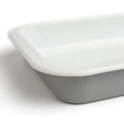 Habitat Set Of 2 Enamel Oven Tray Roaster Set 2 Habitat Set Of 2 Enamel Oven Tray Roaster Set -Habitat Furni Sales 9340462 R Z002A