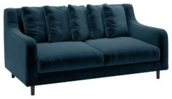 Habitat Swift Velvet 3 Seater Sofa - Blue -Habitat Furni Sales 9342769 R Z008A
