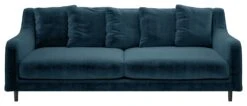 Habitat Swift Velvet 3 Seater Sofa - Blue -Habitat Furni Sales 9342769 R Z009A