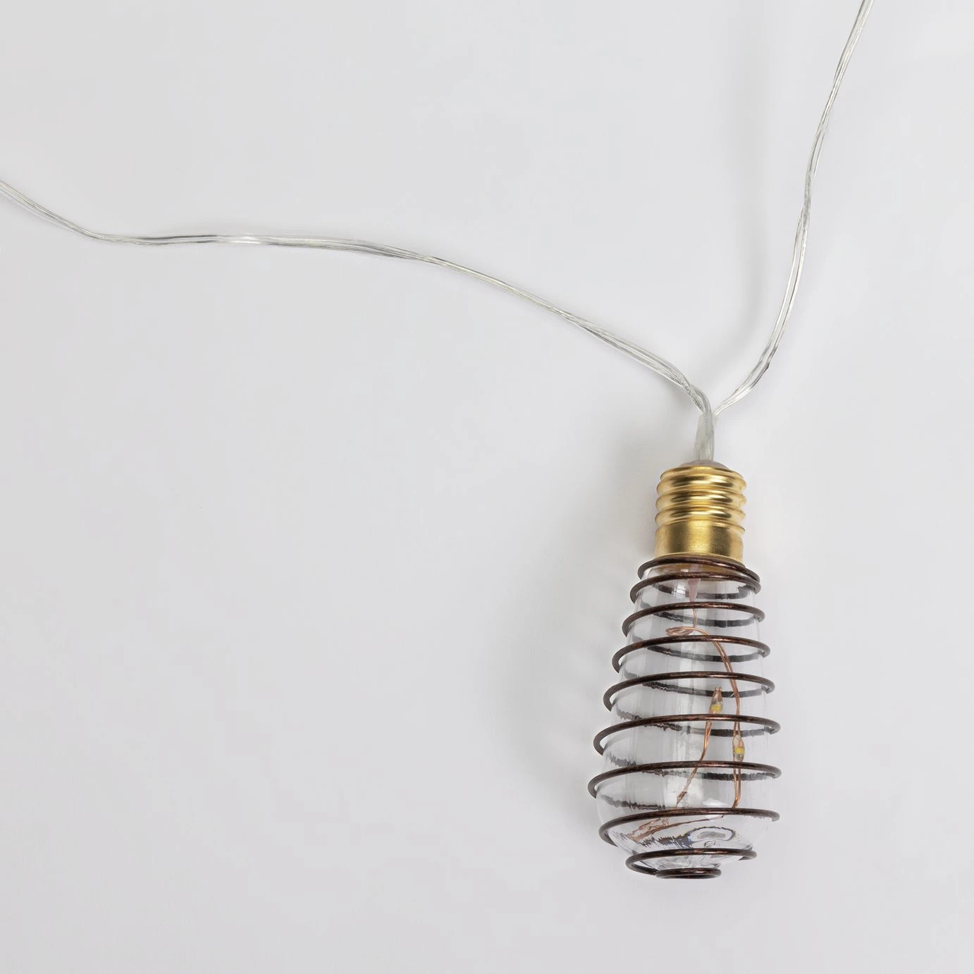 Habitat 10 Warm White Wire Wrap Bulb Solar String Lights Habitat 10 Warm White Wire Wrap Bulb Solar String Lights -Habitat Furni Sales 9359075 R Z001A