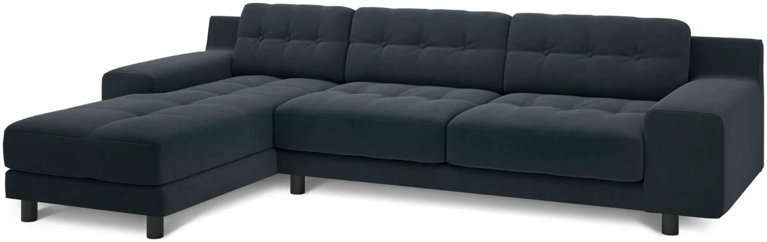 Habitat Hendricks Left Hand Corner Chaise Sofa - Charcoal Habitat Hendricks Left Hand Corner Chaise Sofa - Charcoal -Habitat Furni Sales 9360624 R Z001A