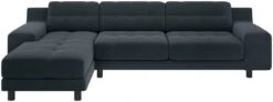 Habitat Hendricks Left Hand Corner Chaise Sofa - Charcoal 4 Habitat Hendricks Left Hand Corner Chaise Sofa - Charcoal -Habitat Furni Sales 9360624 R Z003A