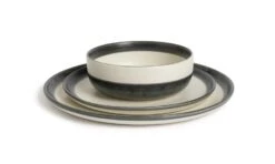 Habitat Stripe 12 Piece Stoneware Dinner Set - Multicoloured 2 Habitat Stripe 12 Piece Stoneware Dinner Set - Multicoloured -Habitat Furni Sales 9360992 R Z002A