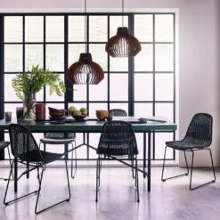 Habitat Achille Plywood Pendant Shade - Walnut -Habitat Furni Sales 9361025 R Z002C