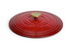Habitat Country Manor 4 Litre Cast Iron Casserole Dish - Red -Habitat Furni Sales 9377167 R Z003A