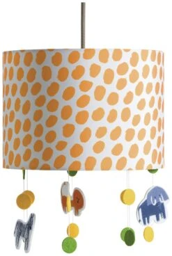 Habitat Kids Drum Dash Print & Hanging Animal Ceiling Shade -Habitat Furni Sales 9382475 R Z001C