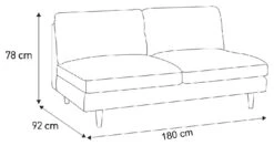 Habitat Teo Velvet 3 Seater Sofa - Charcoal -Habitat Furni Sales 9395730 R E001