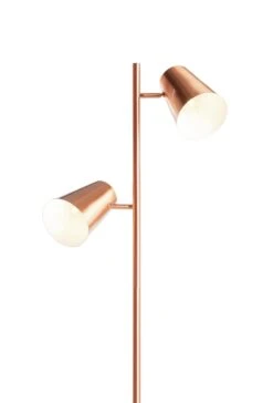Habitat Iras Copper 2 Light Floor Lamp - Copper -Habitat Furni Sales 9404827 R Z006A