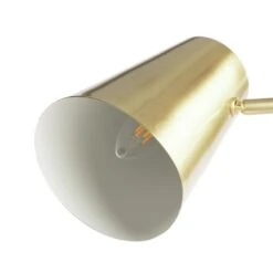 Habitat Iras Brass 2 Light Floor Lamp - Gold -Habitat Furni Sales 9404834 R Z002A