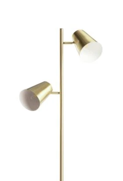 Habitat Iras Brass 2 Light Floor Lamp - Gold -Habitat Furni Sales 9404834 R Z005A