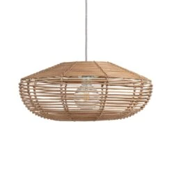 Habitat Mariana Rattan Pendant Shade - Bamboo -Habitat Furni Sales 9404975 R Z002C