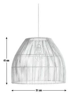 Habitat Emillius Rattan Pendant Shade -Habitat Furni Sales 9404982 R E001
