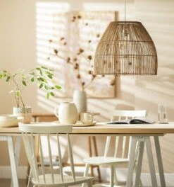 Habitat Emillius Rattan Pendant Shade -Habitat Furni Sales 9404982 R Z002C