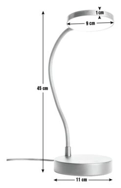 Habitat Mopsa LED Desk Lamp - Black -Habitat Furni Sales 9405187 R E001