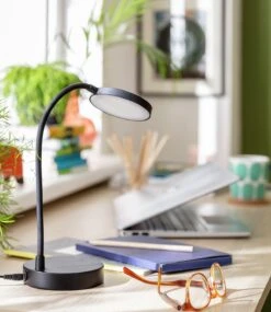 Habitat Mopsa LED Desk Lamp - Black -Habitat Furni Sales 9405187 R Z002C