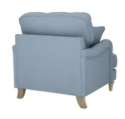 Habitat Matilda Velvet Armchair - Light Blue -Habitat Furni Sales 9405314 R Z003A