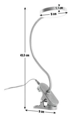 Habitat Mopsa Clip Lamp - Black -Habitat Furni Sales 9405338 R E001