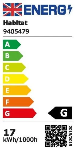 Habitat Spiral LED Tripod Floor Lamp - Chrome -Habitat Furni Sales 9405479 R A001