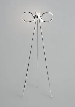 Habitat Spiral LED Tripod Floor Lamp - Chrome -Habitat Furni Sales 9405479 R Z001C