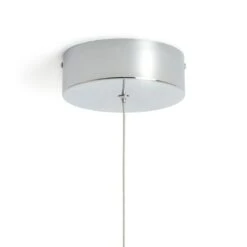 Habitat Spiral Metal LED Pendant Light - Chrome -Habitat Furni Sales 9405486 R Z003A