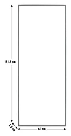 Habitat Scarcus Frame LED Floor Lamp - Black 2 Habitat Scarcus Frame LED Floor Lamp - Black -Habitat Furni Sales 9405802 R E001