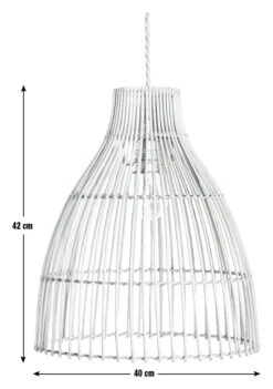 Habitat Camillo Rattan Midi Pendant Shade - Natural -Habitat Furni Sales 9406186 R E001