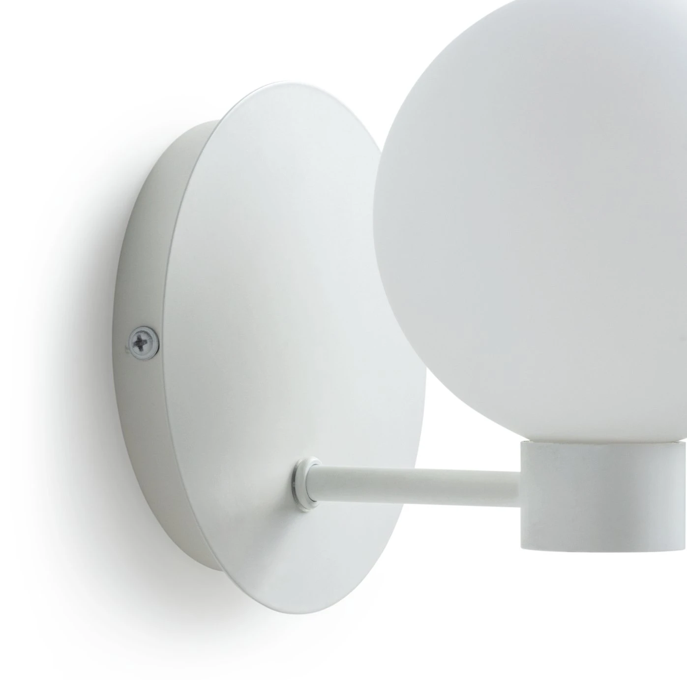 Habitat Opal Glass Wall Light - White Habitat Opal Glass Wall Light - White -Habitat Furni Sales 9406234 R Z002C