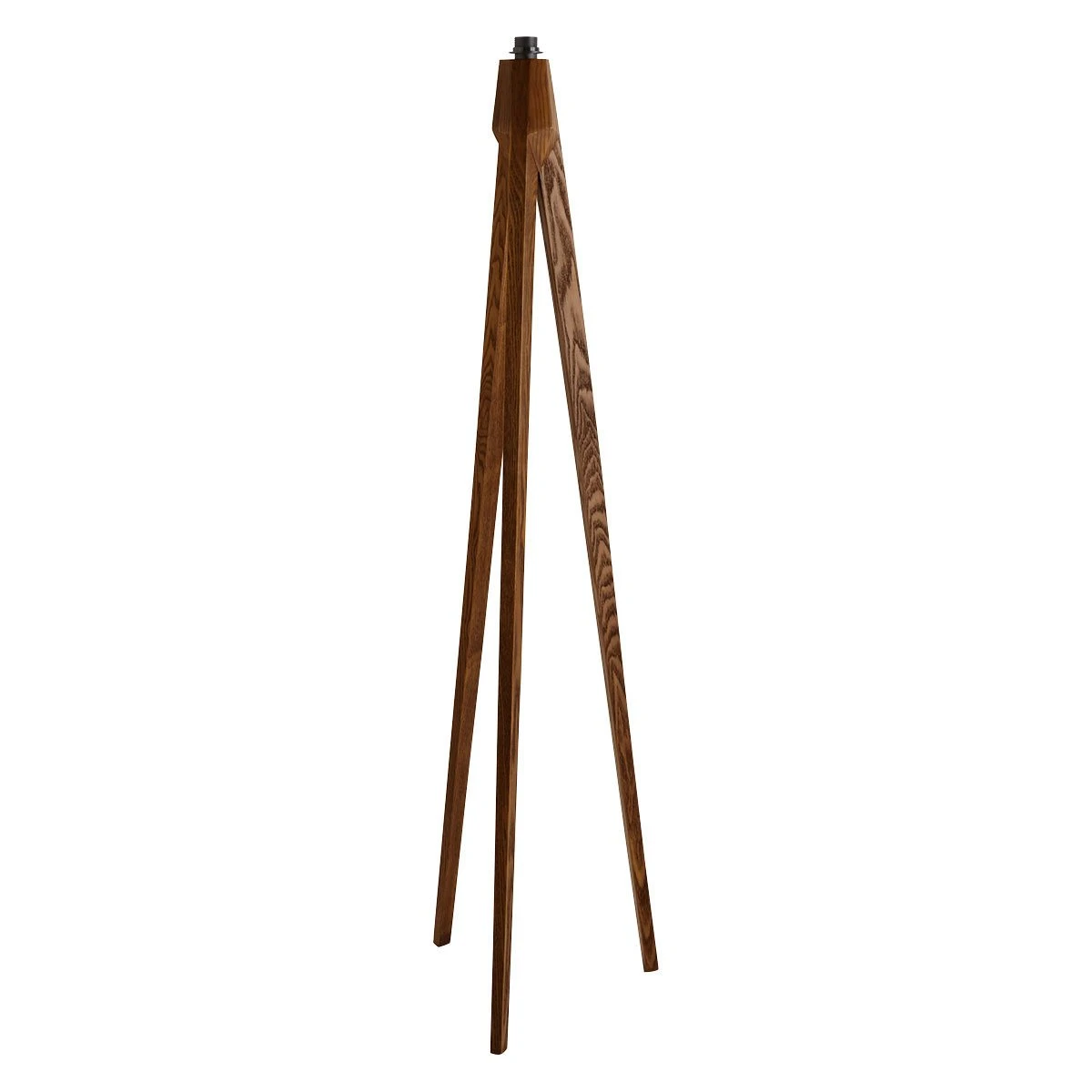Habitat Tripod Floor Lamp Base - Walnut Stain Habitat Tripod Floor Lamp Base - Walnut Stain -Habitat Furni Sales 9407271 R Z001A
