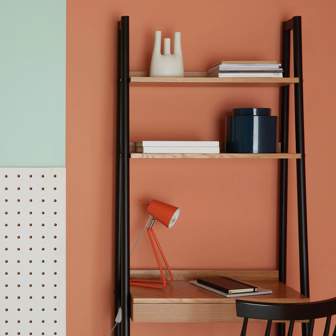 Habitat Lizzie Desk Lamp - Orange Habitat Lizzie Desk Lamp - Orange -Habitat Furni Sales 9407707 R Z002C