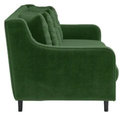 Habitat Swift Velvet 2 Seater Sofa - Moss Green 4 Habitat Swift Velvet 2 Seater Sofa - Moss Green -Habitat Furni Sales 9408380 R Z004A