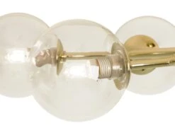 Habitat Molecular 6 Light Metal Flush Ceiling Light - Brass -Habitat Furni Sales 9409406 R Z002A
