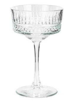 Habitat Pressed Set Of 4 Champagne Coupe Glasses -Habitat Furni Sales 9410172 R Z002A