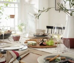 Habitat 12 Piece Stoneware Felicity Dinner Set - Blue -Habitat Furni Sales 9410251 R Z003C