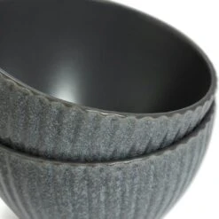 Habitat 12 Piece Stoneware Felicity Dinner Set - Blue -Habitat Furni Sales 9410251 R Z004A