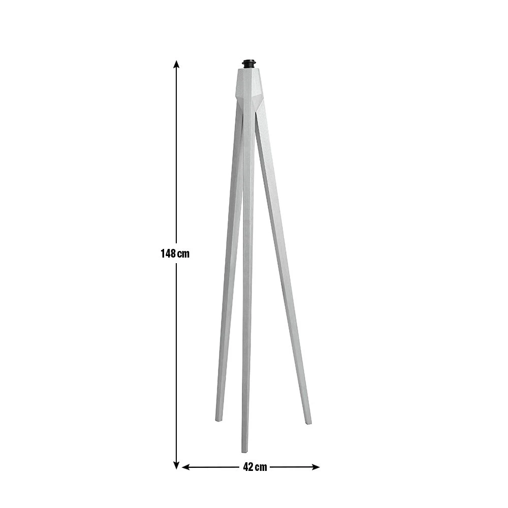 Habitat Tripod Wooden Floor Lamp Base Only - Ash Habitat Tripod Wooden Floor Lamp Base Only - Ash -Habitat Furni Sales 9412888 R Z001E