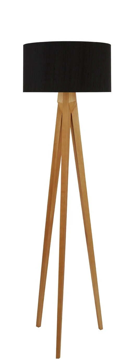 Habitat Tripod Wooden Floor Lamp Base Only - Ash Habitat Tripod Wooden Floor Lamp Base Only - Ash -Habitat Furni Sales 9412888 R Z005A