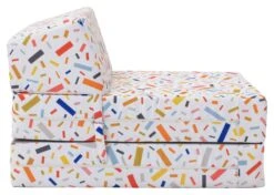 Habitat Kids Zowie Confetti Fabric Chair Bed -Habitat Furni Sales 9417395 R Z004A