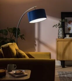 Habitat 40cm Velvet Shade - Navy -Habitat Furni Sales 9431508 R Z003C