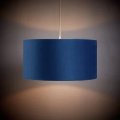 Habitat 40cm Velvet Shade - Navy -Habitat Furni Sales 9431508 R Z004C
