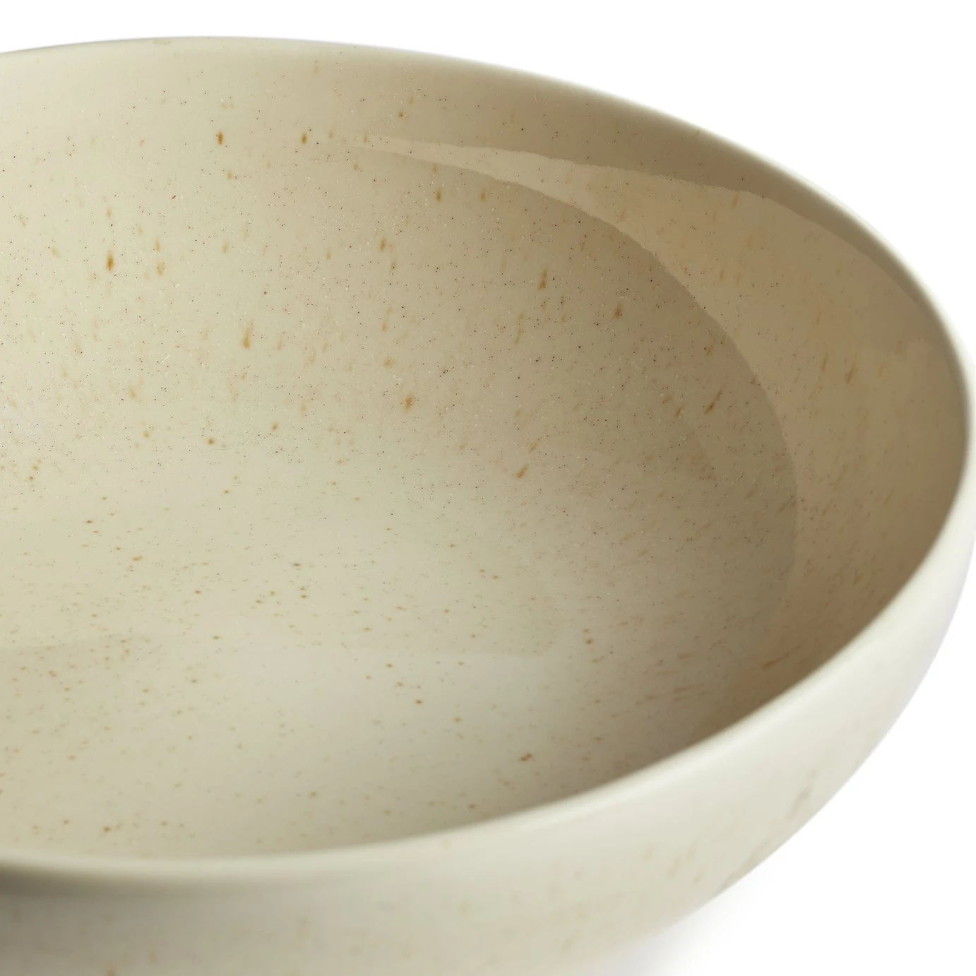 Habitat Evora Speckled Salad Bowl - Natural Habitat Evora Speckled Salad Bowl - Natural -Habitat Furni Sales 9438800 R Z006A