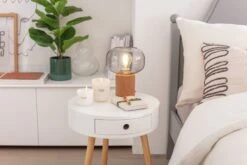 Habitat Pallas Cork Desk Lamp - Natural -Habitat Furni Sales 9441189 R Z005C