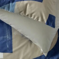 Habitat Geo Blue & Cream Bedding Set - Single -Habitat Furni Sales 9441897 R Z003A