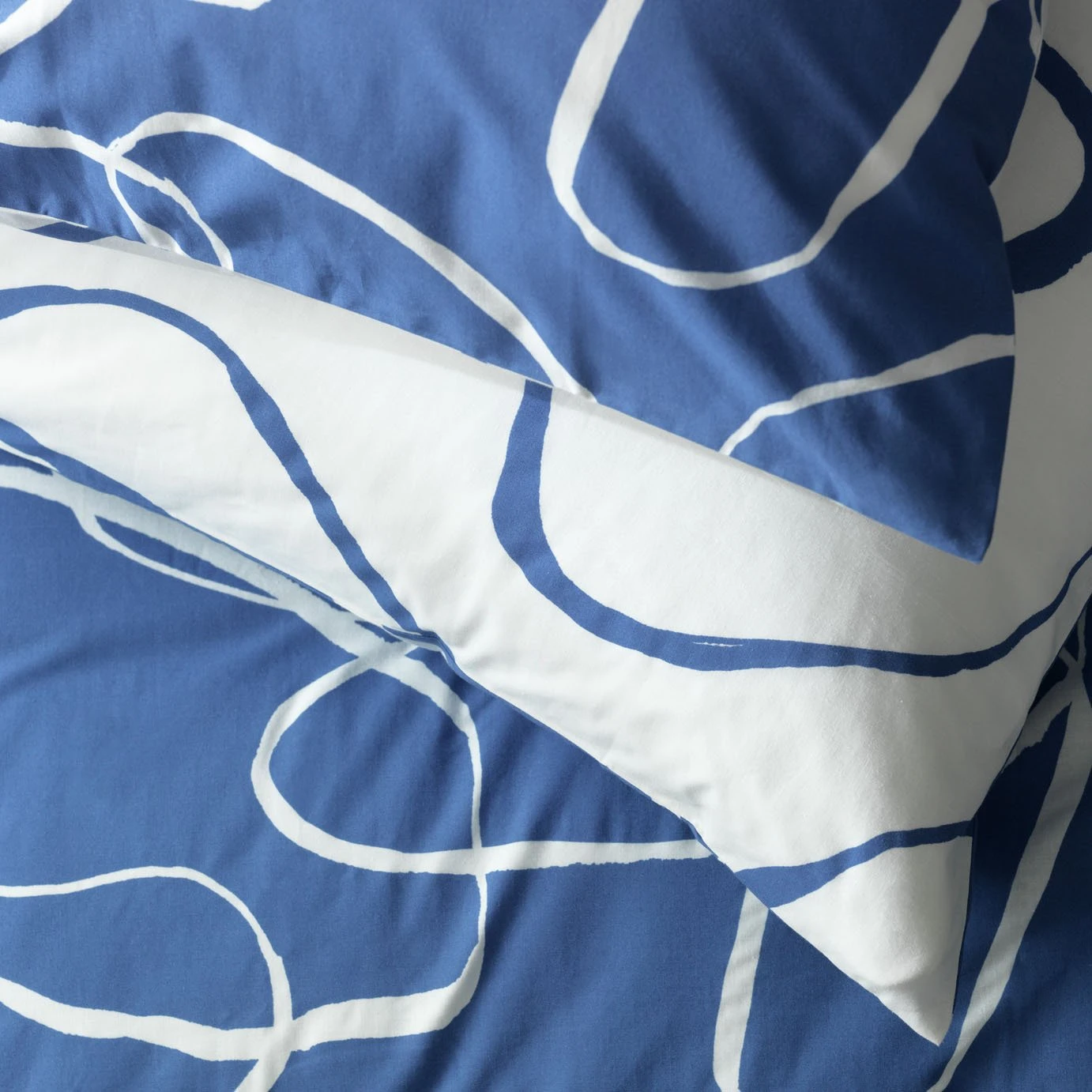 Habitat Linear Pebbles Blue & White Bedding Set - Single Habitat Linear Pebbles Blue & White Bedding Set - Single -Habitat Furni Sales 9441938 R Z003A